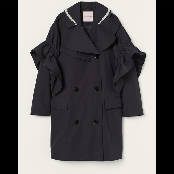 HM x Simone Rocha Oversized A line coat size S - Picture 1 of 8